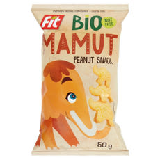 Fit Mamut bio kukorica snack földimogyoró pasztával - 50 g kisképe