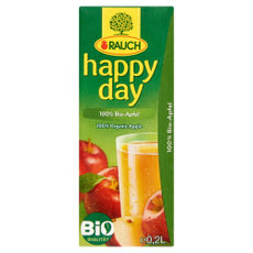 Rauch Happy Day 100% bio almalé - 0,2 l kisképe