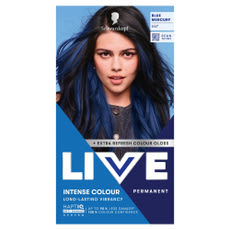 Schwarzkopf Live tartós hajfesték /U67 mercury kék - 1 db kisképe
