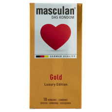 Masculan Gold óvszer - 10 db kisképe