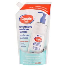 Bradolife fertőtlenítő folyékony szappan utántöltő - 500 ml kisképe