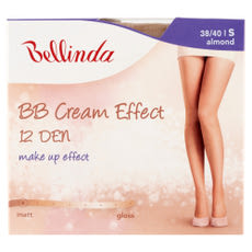 Bellinda BB Cream Effect harisnyanadrág 12 den S-es méret /almond - 1 db kisképe