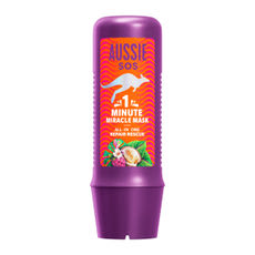 Aussie SOS 1 Minute Miracle Repair Rescue hajmask -  250 ml kisképe