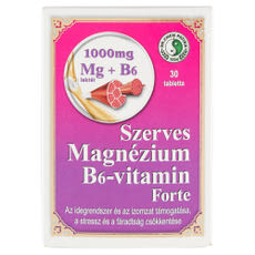 Dr. Chen Patika Magnézium + B6 Vitamin Forte tabletta - 30 db kisképe
