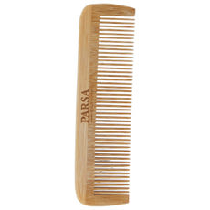 Parsa Beauty kicsi fodrászfésű bambuszból - 1 db kisképe