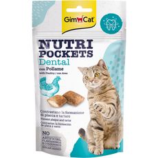 GimCat Nutri Pockets Dental falatkák - 60 g kisképe