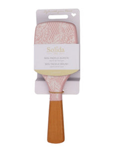 Solida mini nyírfa hajkefe csipke/leopárd - 1 db kisképe