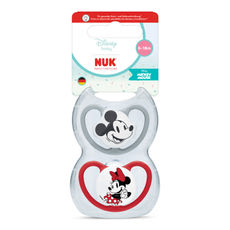 NUK Perfect Match Air szilikon cumi Mickey & Minnie mintával 6-18 hónapos korig - 2 db kisképe