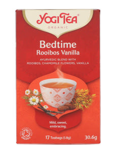 Yogi Tea lefekvés előtti bio tea rooibos és vanília ízesítéssel - 30,6 g kisképe