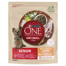 Purina One Senior mini száraz állateledel kutyáknak csirkével - 800 g kisképe