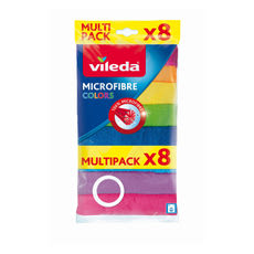 Vileda Color mikroszálas törlőkendő 8 db különböző színekben - 1 db kisképe