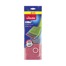 Vileda Power Colours inox fém súroló - 3 db kisképe