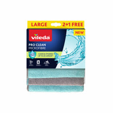 Vileda Pro Clean mikroszálas törlőkendő 3 db/csomag - 1 db kisképe