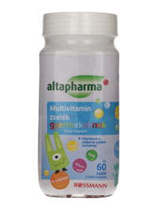 Altapharma multivitamin zselék gyerekeknek - 60 db kisképe