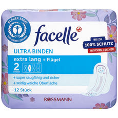 Facelle Ultra Binden extra hosszú betét - 12 db kisképe