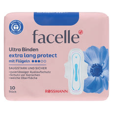 Facelle Ultra Binden éjszakai egészségügyi betét - 10 db kisképe