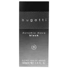 Bugatti Dynamic Move Black férfi Eau de Toilette - 100 ml kisképe