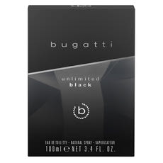 Bugatti Unlimited Black férfi Eau de Toilette - 100 ml kisképe