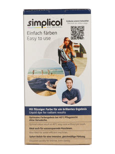 Simplicol textilfesték /éjkék - 1 db kisképe