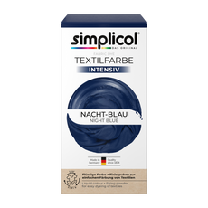 Simplicol textilfesték /éjkék - 1 db kisképe