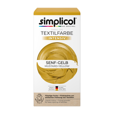 Simplicol textilfesték /mustársárga - 1 db kisképe