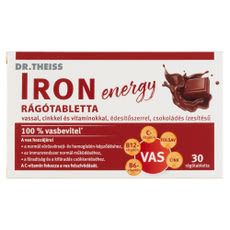 Dr.Theiss Iron Energy rágótabletta - 30 db kisképe