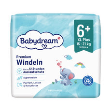 Babydream XL Plus nadrágpelenka 6+-os méret, 15-21 kg - 30 db kisképe