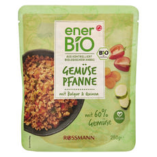 enerBiO egytálétel bulgurral, quinoával és zöldségekkel - 250 g kisképe