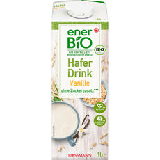 enerBiO vaníliás zabital - 1000 ml kisképe