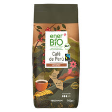enerBiO Cafe de Peru kávé - 500 g kisképe