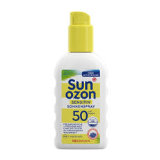Sunozon Sensitive napozó spray F50 - 200 ml kisképe