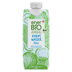 enerBiO natúr kókuszvíz - 330 ml kisképe