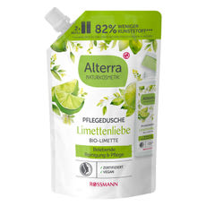Alterra Limettenliebe tusfürdő utántöltő - 500 ml kisképe