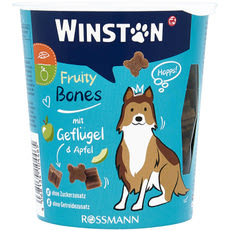 Winston jutalomfalat felnőtt kutyáknak baromfival és almával - 200 g kisképe