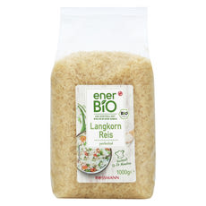 enerBiO előfözött hosszúszemű rizs - 1 kg kisképe