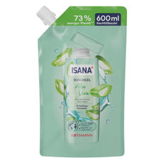 Isana Aloe Vera tusfürdő utántöltő - 600 ml kisképe