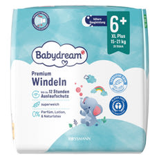 Babydream XL+ nadrágpelenka 6+-os méret, 15-21 kg - 28 db kisképe