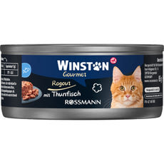 Winston Gourmet Ragout állateledel macskáknak tonhallal - 85 g kisképe