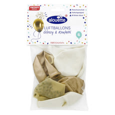 Alouette Maxi lufi csillogó és konfettis kivitelben - 6 db kisképe