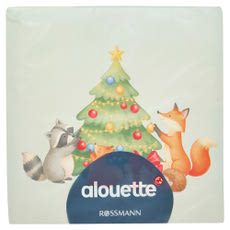 Alouette karácsonyi szalvéta 33x33 cm - 20 db kisképe