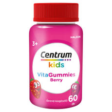 Centrum Kids Berry gumivitamin eper és málna ízesítéssel - 60 db kisképe