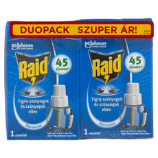 Raid® elektromos párologtató utántöltő 45 éjszaka 2x27 ml - 54 ml kisképe
