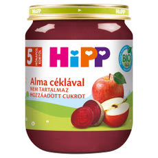Hipp Bio bébiétel almával és céklával 5 hónapos kortól - 125 g kisképe