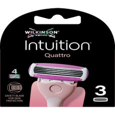 Wilkinson Intuition Quattro Venus női borotvabetét 4 pengés - 3 db kisképe