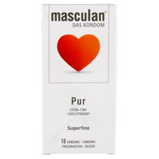 Masculan Pur Superfine óvszer - 10 db kisképe