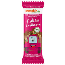 Pumpkin Bio zabszelet eperrel és kakaóval 12 hónapos kortól - 20 g kisképe