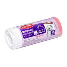 Rubin szemeteszsák önzáró szalaggal 30 liter - 25 db kisképe