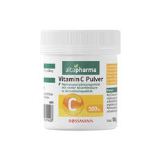 Altapharma C-vitamin étrend-kiegészítő por tiszta aszkorbinsavval - 100 g kisképe