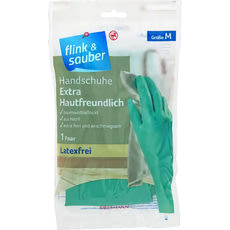 Flink & Sauber extra gumikesztyű M-es méret - 1 db kisképe