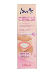 Facelle menstruációs melegítő tapasz - 2 db kisképe
